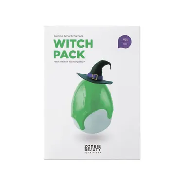 Zombie Beauty By Witch Pack Маски для лица на основе центеллы и экстракта зеленого чая