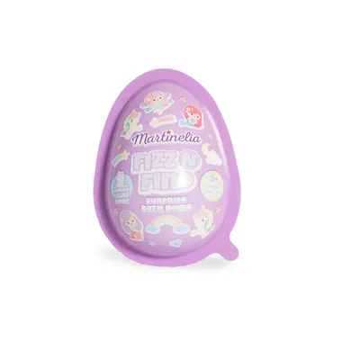 Бомбочка для ванны с сюрпризом фиолетовая