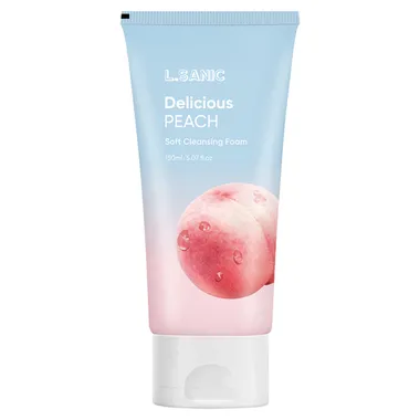 Пенка очищающая для умывания с экстрактом персика
