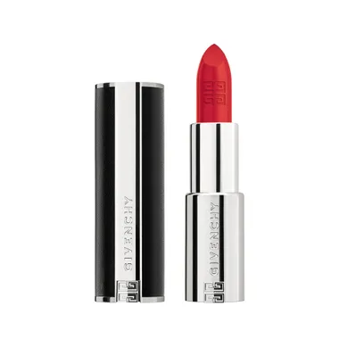 Le Rouge Interdit Intense Silk Сияющая полуматовая губная помада