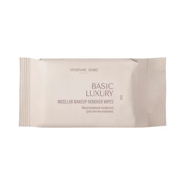 Basic Luxury Мицеллярные салфетки для снятия макияжа
