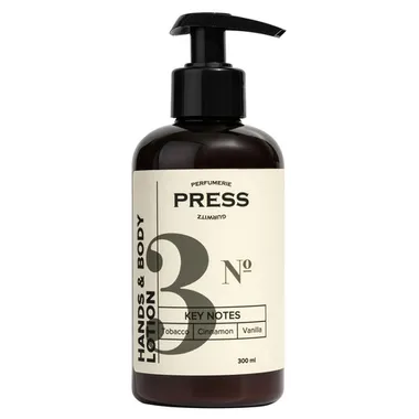 №3 Tobacco, Cinnamon, Vanilla Увлажняющий лосьон для рук и тела