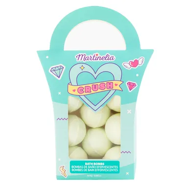 Набор из 8 бомбочек зеленый