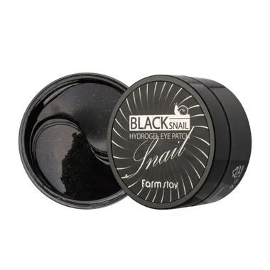 Black Snail Hydrogel Eye Patch Гидрогелевые патчи для глаз с муцином улитки