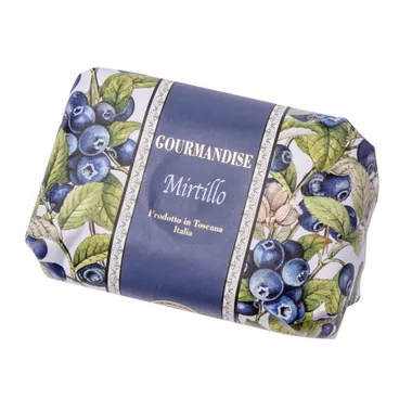 Натуральное парфюмированное мыло черника