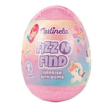  Бомбочка для ванны с сюрпризом розовая