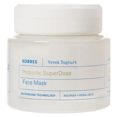 Greek Yoghurt Probiotic Superdose Face Mask ΠΠ°ΡΠΊΠ° Π΄Π»Ρ Π»ΠΈΡΠ° Ρ ΠΏΡΠΎΠ±ΠΈΠΎΡΠΈΠΊΠ°ΠΌΠΈ ΠΈ ΠΉΠΎΠ³ΡΡΡΠΎΠΌ