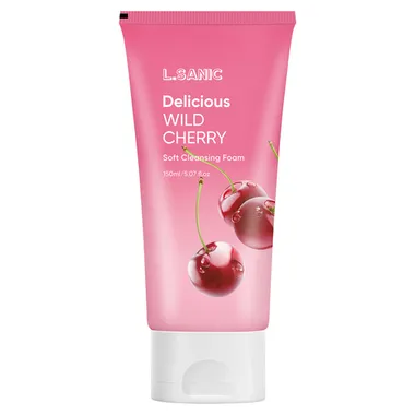 Пенка очищающая для умывания с экстрактом дикой вишни