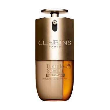 Double Serum Foundation Антивозрастной тональный крем для сияния и ухода за кожей лица 