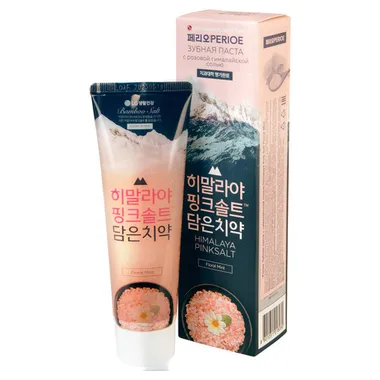 Himalaya Pink Salt Floral Mint Зубная паста с розовой гималайской солью