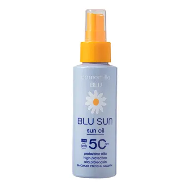 Blu sun oil high protection Масло для загара высокая степень защиты spf 50
