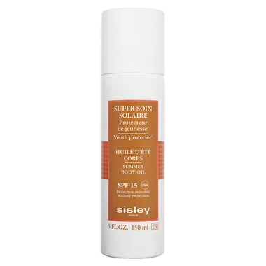 Super Soin Solaire Summer Body Oil SPF 15 Солнцезащитное летнее масло для тела