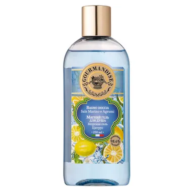 Мягкий гель для душа морская соль и цитрус