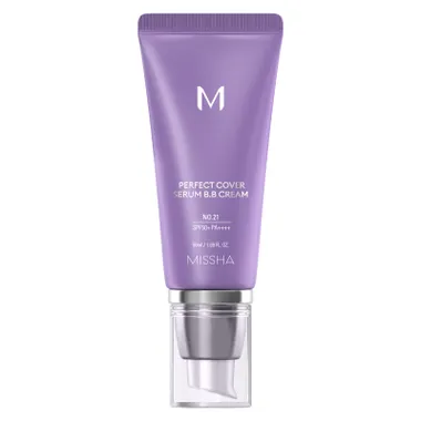 М Perfect Cover Serum BB Cream Тональный BB крем с антивозрастной сывороткой для сияния кожи, SPF50 /PA 