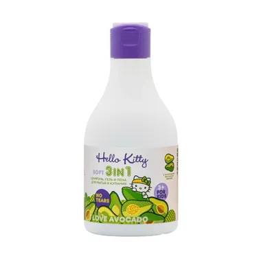 I LOVE AVOCADO Шампунь-гель-пена 3в1 с экстрактом авокадо