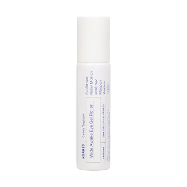 Wide Awake Eye Gel Roller Гель для кожи вокруг глаз против отеков и темных кругов с кофе и йогуртом