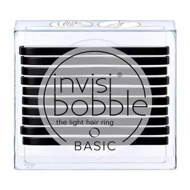 Basic True Black Резинка для волос