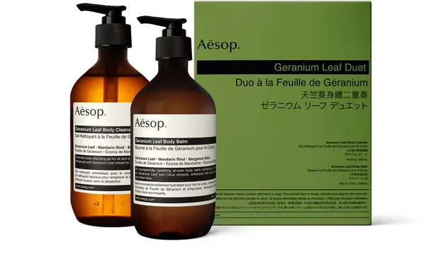 Geranium Leaf Duet Набор средств для тела