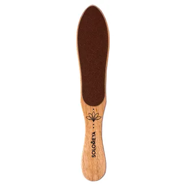 Professional Wooden Foot File Foot shape Профессиональная деревянная педикюрная пилка в форме стопы #80/150