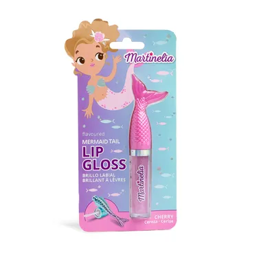 Мерцающий блеск для губ вишня