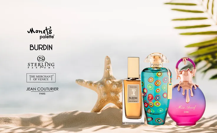 Приглашаем вас на клиентские дни парфюмерных брендов The Merchant Of Venice, Burdin, Sterling Parfums, Monet`s Pallette и Jean Couturier!
